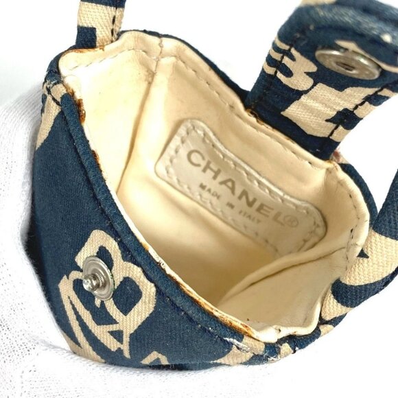 CHANEL By The Sea Line logo Shoulder Bag with Mobile Pouch Tote Bag - Picture 12 of 16